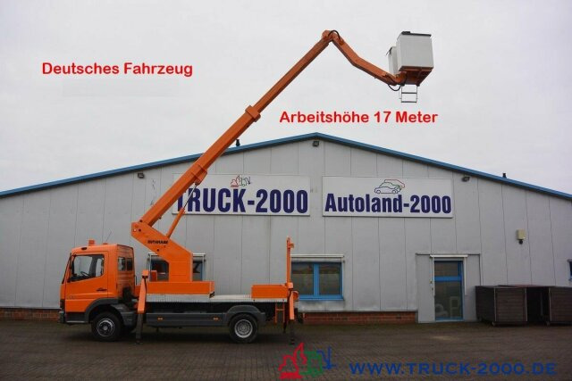 Ruthmann Mercedes Atego 815 T170 17m seitl. Auslage 12m - Автовишка: фото 1 Ruthmann Mercedes Atego 815 T170 17m seitl. Auslage 12m - Автовишка: фото 1