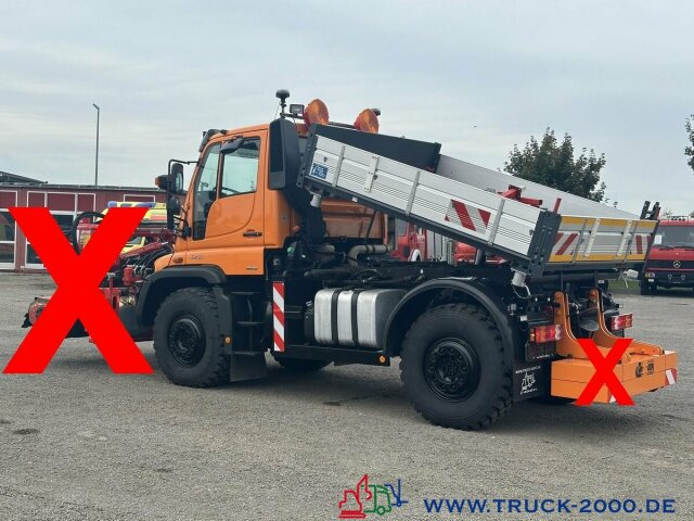 Самоскид вантажівка Unimog U 500 Vario Pilot Wechsellenkung EasyDrive Klima: фото 6