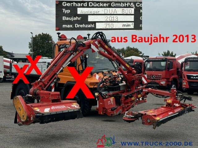 Unimog Dücker Mähkombi RSM Mäher Ausleger DUA800 - Вантажівка: фото 1 Unimog Dücker Mähkombi RSM Mäher Ausleger DUA800 - Вантажівка: фото 1