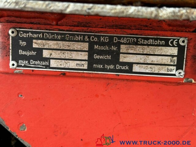 Unimog Dücker Mähkombi RSM Mäher Ausleger DUA800 - Вантажівка: фото 3 Unimog Dücker Mähkombi RSM Mäher Ausleger DUA800 - Вантажівка: фото 3