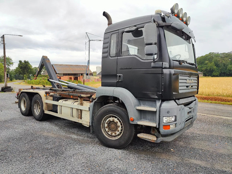 MAN TGA 26.350 6x4 Container AJK Euronorm 3 - Гаковий мультиліфт вантажівка: фото 1 MAN TGA 26.350 6x4 Container AJK Euronorm 3 - Гаковий мультиліфт вантажівка: фото 1