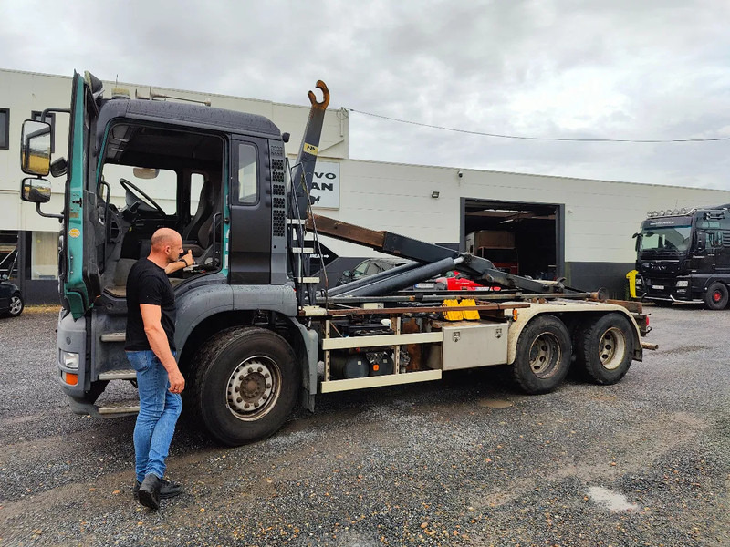 MAN TGA 26.350 6x4 Container AJK Euronorm 3 - Гаковий мультиліфт вантажівка: фото 5 MAN TGA 26.350 6x4 Container AJK Euronorm 3 - Гаковий мультиліфт вантажівка: фото 5