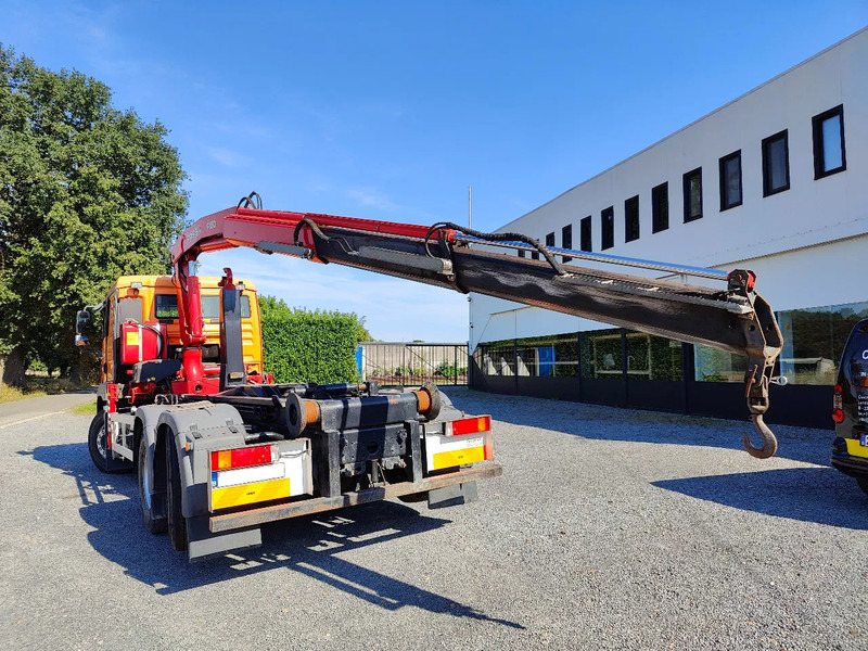MAN TGA 28.310 Container / Fassi F130 - Гаковий мультиліфт вантажівка, Вантажівка з маніпулятором: фото 2 MAN TGA 28.310 Container / Fassi F130 - Гаковий мультиліфт вантажівка, Вантажівка з маніпулятором: фото 2
