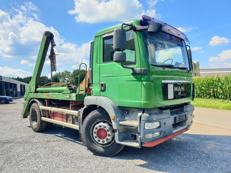 MAN TGM 18.340 Euro5 Afzetsysteem Hyvalift - Скіповий навантажувач вантажівка: фото 2 MAN TGM 18.340 Euro5 Afzetsysteem Hyvalift - Скіповий навантажувач вантажівка: фото 2