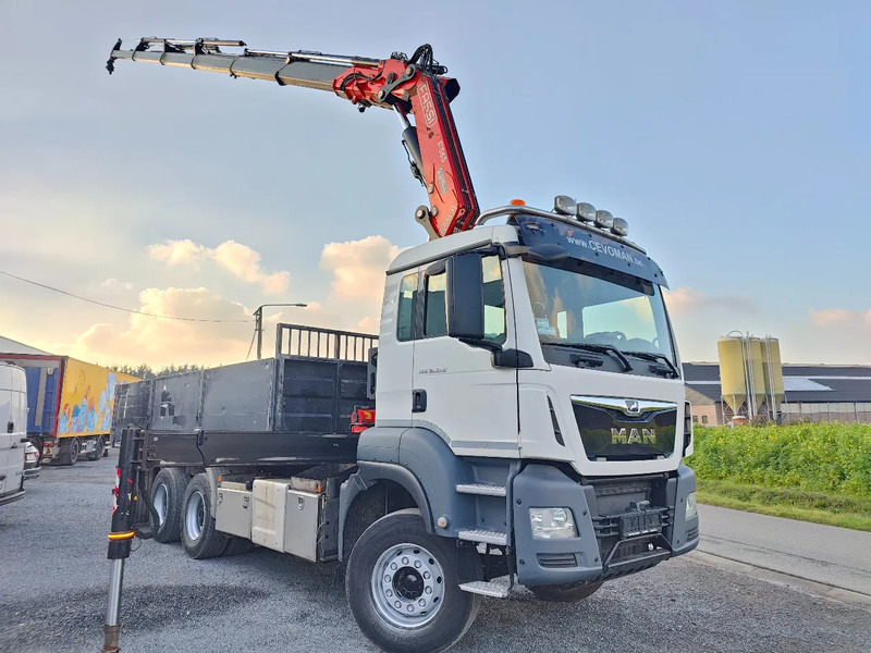 MAN TGS 35.500 Tridem 8x4 Euro6 Kipper Kraan Fassi F365 - Самоскид вантажівка, Вантажівка з маніпулятором: фото 1 MAN TGS 35.500 Tridem 8x4 Euro6 Kipper Kraan Fassi F365 - Самоскид вантажівка, Вантажівка з маніпулятором: фото 1