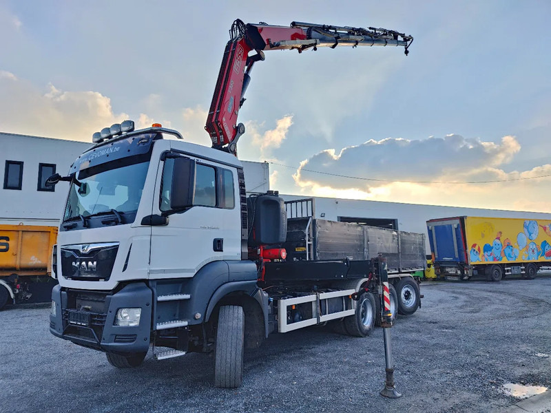 MAN TGS 35.500 Tridem 8x4 Euro6 Kipper Kraan Fassi F365 - Самоскид вантажівка, Вантажівка з маніпулятором: фото 2 MAN TGS 35.500 Tridem 8x4 Euro6 Kipper Kraan Fassi F365 - Самоскид вантажівка, Вантажівка з маніпулятором: фото 2