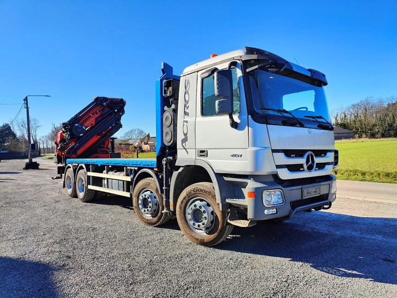 Mercedes-Benz Actros 4151 V8 8x4 Palfinger PK78002 + Flyjib PJ170 - Бортова вантажівка/ Платформа, Вантажівка з маніпулятором: фото 2 Mercedes-Benz Actros 4151 V8 8x4 Palfinger PK78002 + Flyjib PJ170 - Бортова вантажівка/ Платформа, Вантажівка з маніпулятором: фото 2