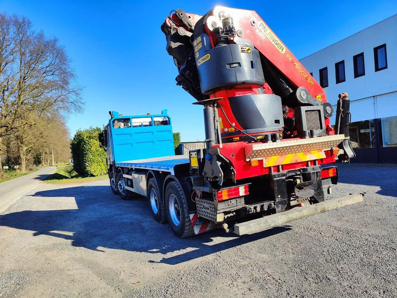 Mercedes-Benz Actros 4151 V8 8x4 Palfinger PK78002 + Flyjib PJ170 - Бортова вантажівка/ Платформа, Вантажівка з маніпулятором: фото 4 Mercedes-Benz Actros 4151 V8 8x4 Palfinger PK78002 + Flyjib PJ170 - Бортова вантажівка/ Платформа, Вантажівка з маніпулятором: фото 4