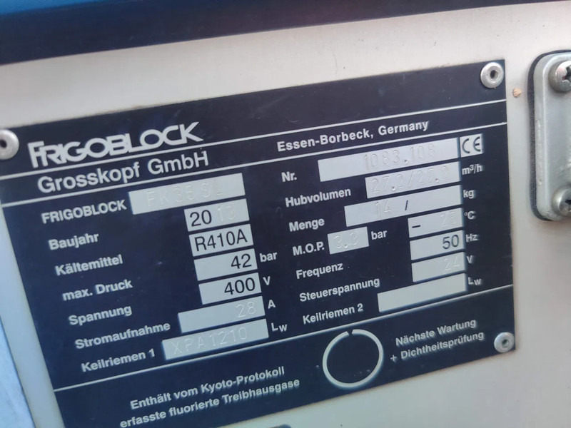 THERMO KING Frigoblock FK 35 SL - E Cooling unit / koelunit - Система охолодження: фото 4 THERMO KING Frigoblock FK 35 SL - E Cooling unit / koelunit - Система охолодження: фото 4