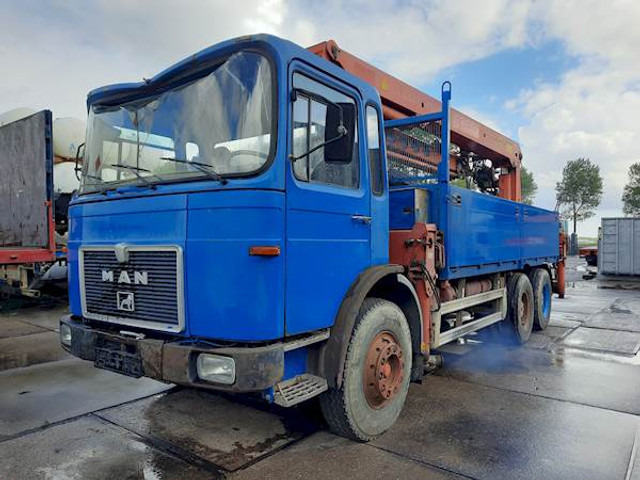 MAN 26.280 DF 6X4 PALFINGER CRANE - Бортова вантажівка/ Платформа: фото 1 MAN 26.280 DF 6X4 PALFINGER CRANE - Бортова вантажівка/ Платформа: фото 1