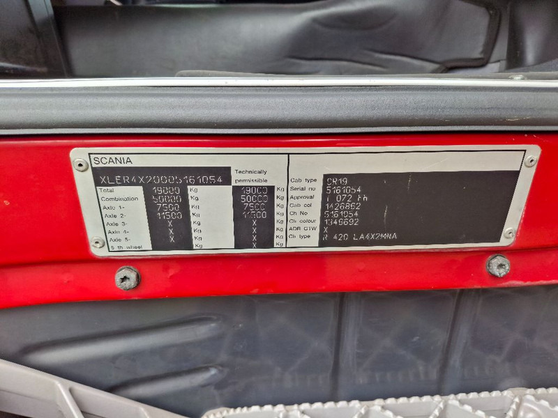 Scania R 420 LA4X2MNA - Тягач: фото 5 Scania R 420 LA4X2MNA - Тягач: фото 5