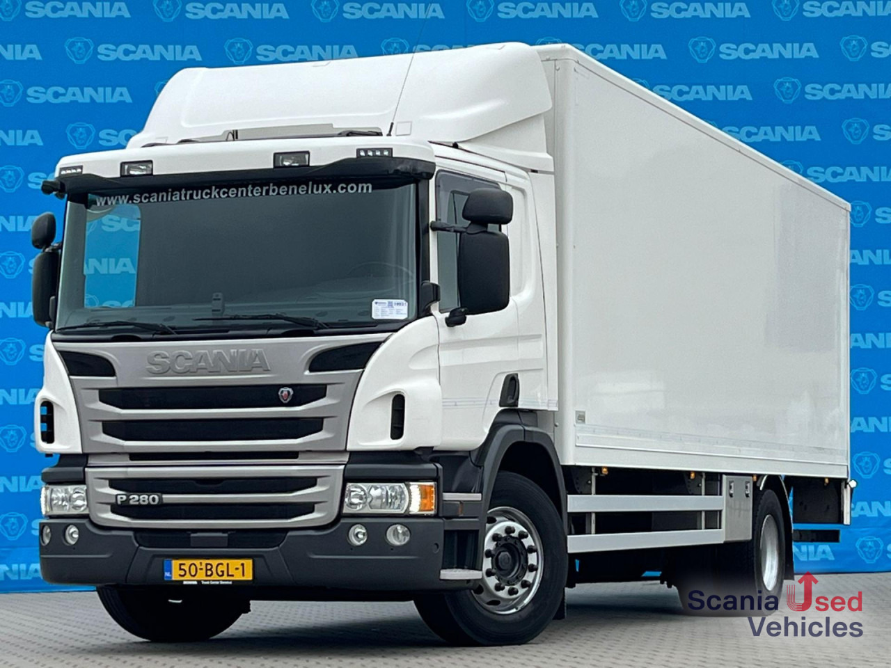 SCANIA P 280 DB4x2MNA TAILLIFT 2T BOX 750x249x230cm - Вантажівка з закритим кузовом: фото 1 SCANIA P 280 DB4x2MNA TAILLIFT 2T BOX 750x249x230cm - Вантажівка з закритим кузовом: фото 1