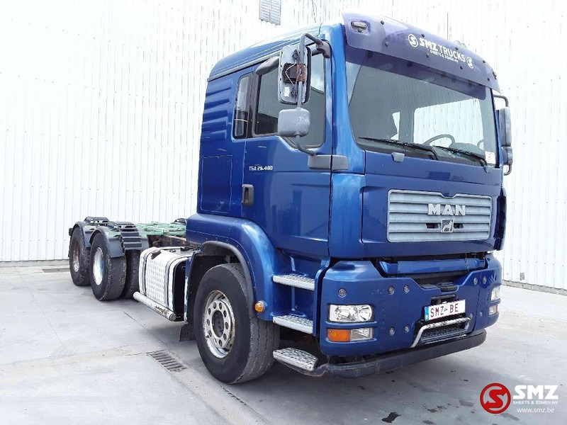 MAN TGA 26.480 6x4 manual - Вантажівка шасі: фото 1 MAN TGA 26.480 6x4 manual - Вантажівка шасі: фото 1