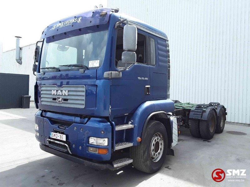 MAN TGA 26.480 6x4 manual - Вантажівка шасі: фото 3 MAN TGA 26.480 6x4 manual - Вантажівка шасі: фото 3