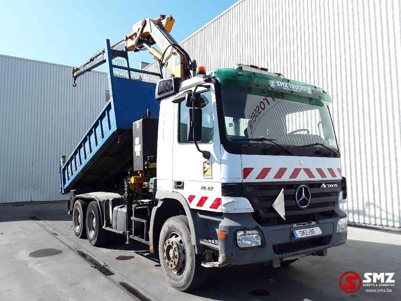 Mercedes-Benz Actros 2632 Effer 170 3s+remote - Самоскид вантажівка, Вантажівка з маніпулятором: фото 1 Mercedes-Benz Actros 2632 Effer 170 3s+remote - Самоскид вантажівка, Вантажівка з маніпулятором: фото 1