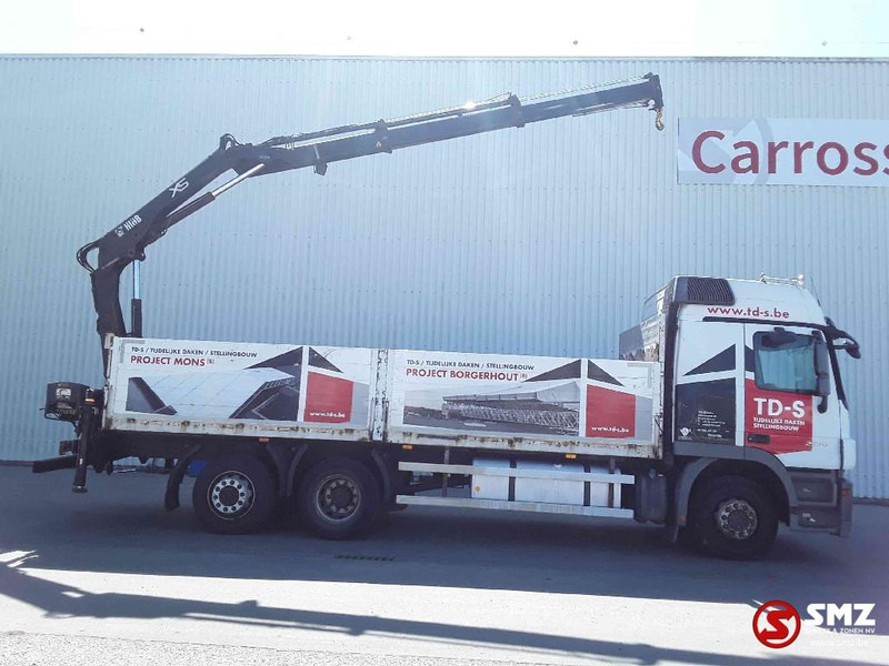 Mercedes-Benz Actros 2636 Hiab 123 B 2+remote - Бортова вантажівка/ Платформа, Вантажівка з маніпулятором: фото 4 Mercedes-Benz Actros 2636 Hiab 123 B 2+remote - Бортова вантажівка/ Платформа, Вантажівка з маніпулятором: фото 4