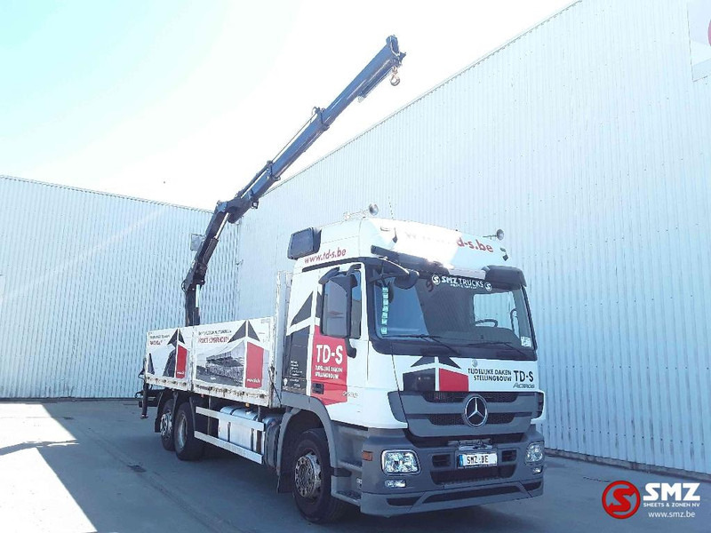 Mercedes-Benz Actros 2636 Hiab 123 B 2+remote - Бортова вантажівка/ Платформа, Вантажівка з маніпулятором: фото 1 Mercedes-Benz Actros 2636 Hiab 123 B 2+remote - Бортова вантажівка/ Платформа, Вантажівка з маніпулятором: фото 1