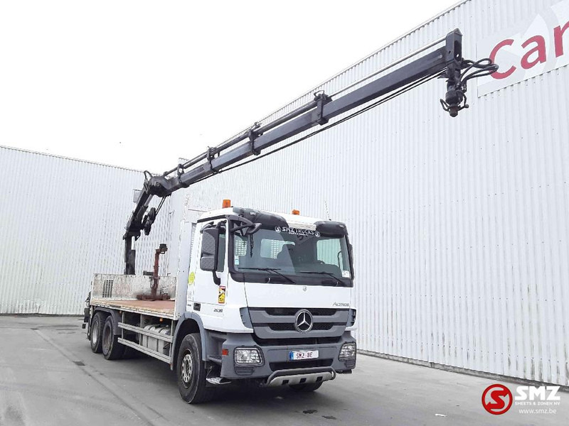 Mercedes-Benz Actros 2636 hiab 166fs 4 remote - Бортова вантажівка/ Платформа, Вантажівка з маніпулятором: фото 1 Mercedes-Benz Actros 2636 hiab 166fs 4 remote - Бортова вантажівка/ Платформа, Вантажівка з маніпулятором: фото 1