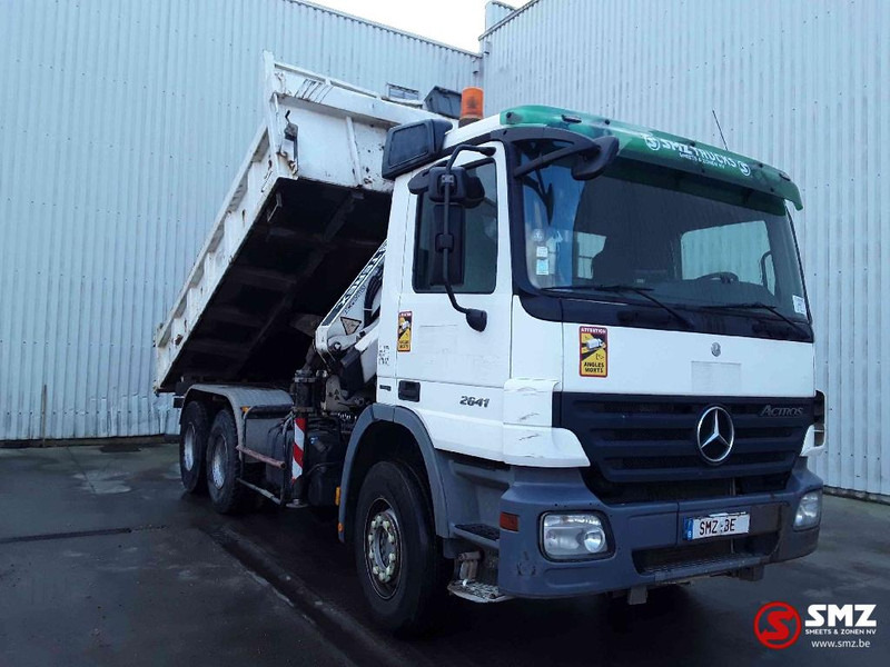 Mercedes-Benz Actros 2641 Atlas 135.2A2 - Самоскид вантажівка, Вантажівка з маніпулятором: фото 1 Mercedes-Benz Actros 2641 Atlas 135.2A2 - Самоскид вантажівка, Вантажівка з маніпулятором: фото 1