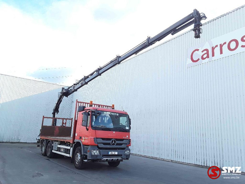 Mercedes-Benz Actros 2641 HIAB 166 ES_5 + remote - Бортова вантажівка/ Платформа, Вантажівка з маніпулятором: фото 1 Mercedes-Benz Actros 2641 HIAB 166 ES_5 + remote - Бортова вантажівка/ Платформа, Вантажівка з маніпулятором: фото 1