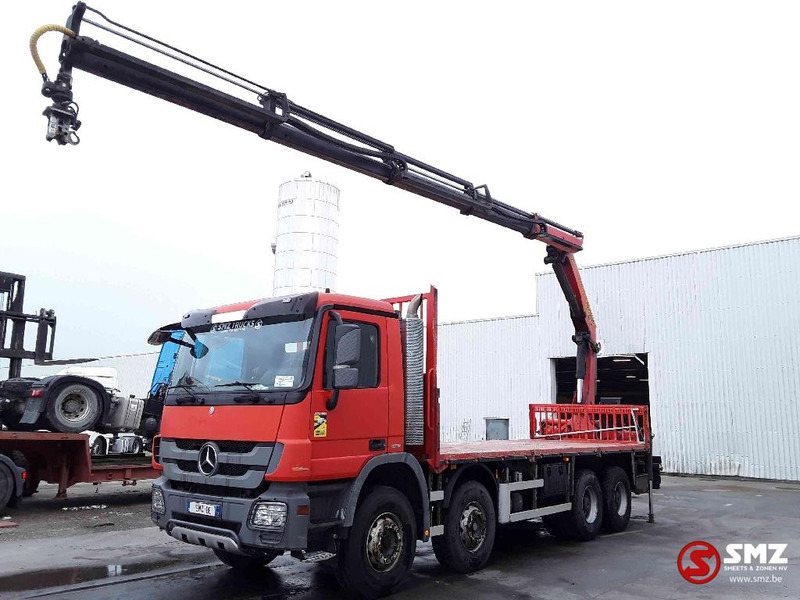 Mercedes-Benz Actros 4144 Palfinger Pk22002Eh 4 ext remote - Бортова вантажівка/ Платформа, Вантажівка з маніпулятором: фото 4 Mercedes-Benz Actros 4144 Palfinger Pk22002Eh 4 ext remote - Бортова вантажівка/ Платформа, Вантажівка з маніпулятором: фото 4