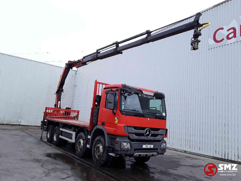 Mercedes-Benz Actros 4144 Palfinger Pk22002Eh 4 ext remote - Бортова вантажівка/ Платформа, Вантажівка з маніпулятором: фото 1 Mercedes-Benz Actros 4144 Palfinger Pk22002Eh 4 ext remote - Бортова вантажівка/ Платформа, Вантажівка з маніпулятором: фото 1
