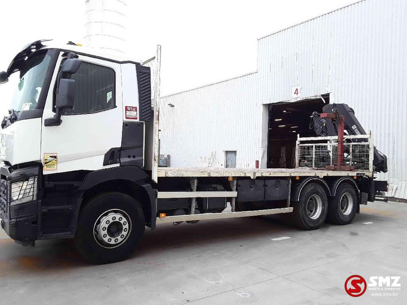 Renault C 380 hiab 188-3 remote - Бортова вантажівка/ Платформа, Вантажівка з маніпулятором: фото 5 Renault C 380 hiab 188-3 remote - Бортова вантажівка/ Платформа, Вантажівка з маніпулятором: фото 5