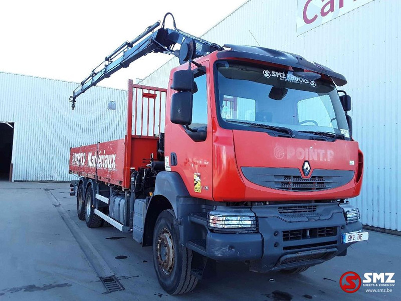 Renault Kerax 430 Hiab 166 E 4 remote - Бортова вантажівка/ Платформа, Вантажівка з маніпулятором: фото 1 Renault Kerax 430 Hiab 166 E 4 remote - Бортова вантажівка/ Платформа, Вантажівка з маніпулятором: фото 1