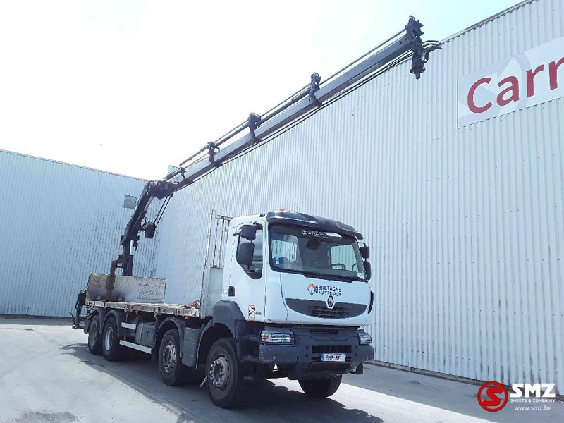 Renault Kerax 430 hiab 211 /4 +remote - Бортова вантажівка/ Платформа, Вантажівка з маніпулятором: фото 1 Renault Kerax 430 hiab 211 /4 +remote - Бортова вантажівка/ Платформа, Вантажівка з маніпулятором: фото 1