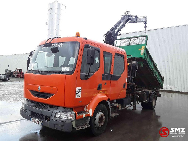 Renault Midlum 210 Hiab 102 manual pump - Самоскид вантажівка, Вантажівка з маніпулятором: фото 3 Renault Midlum 210 Hiab 102 manual pump - Самоскид вантажівка, Вантажівка з маніпулятором: фото 3