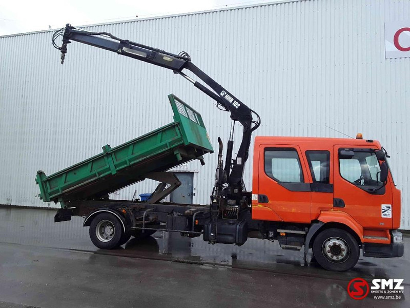 Renault Midlum 210 Hiab 102 manual pump - Самоскид вантажівка, Вантажівка з маніпулятором: фото 4 Renault Midlum 210 Hiab 102 manual pump - Самоскид вантажівка, Вантажівка з маніпулятором: фото 4
