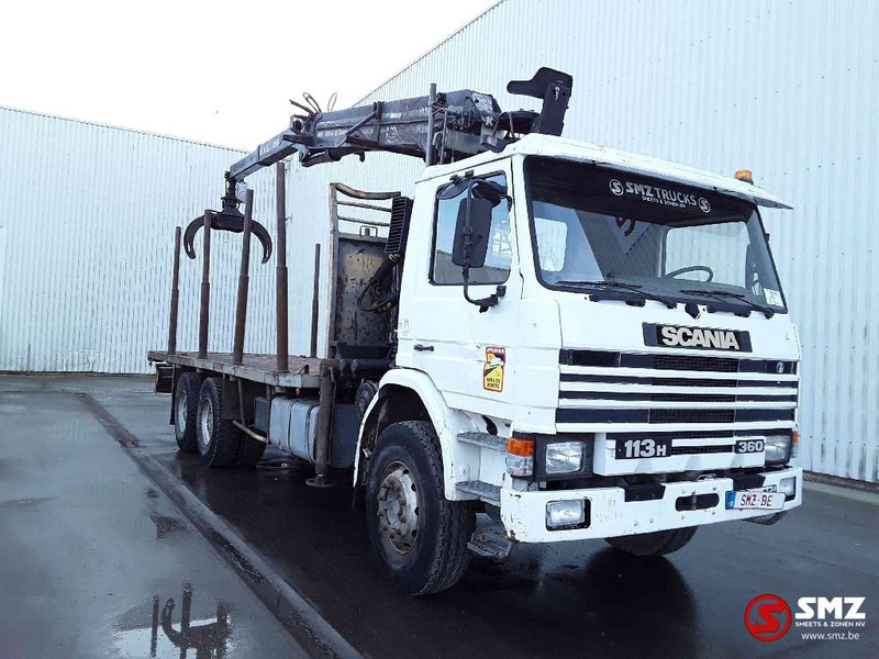 Scania 113 360 Diebolt big axle 12 gear retarder - Бортова вантажівка/ Платформа, Вантажівка з маніпулятором: фото 1 Scania 113 360 Diebolt big axle 12 gear retarder - Бортова вантажівка/ Платформа, Вантажівка з маніпулятором: фото 1