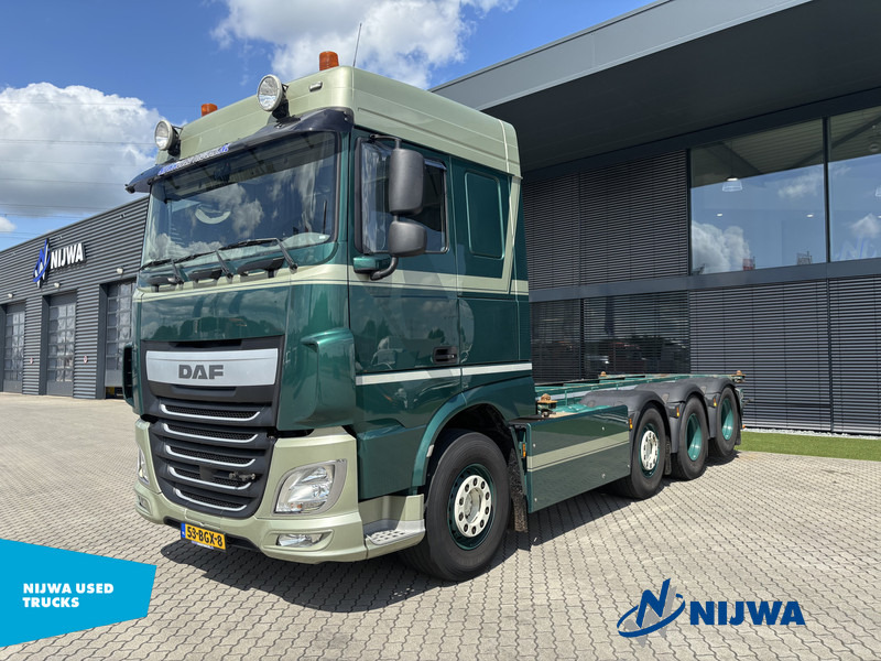 DAF XF 460 8x2 20ft container systeem - Контейнеровоз/ Змінний кузов вантажівка: фото 1 DAF XF 460 8x2 20ft container systeem - Контейнеровоз/ Змінний кузов вантажівка: фото 1