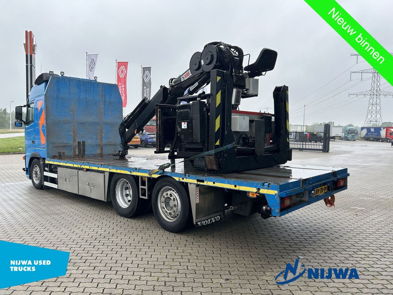 Volvo FH 440 6X2 Hiab 165 roller kraan - Вантажівка з маніпулятором: фото 4 Volvo FH 440 6X2 Hiab 165 roller kraan - Вантажівка з маніпулятором: фото 4