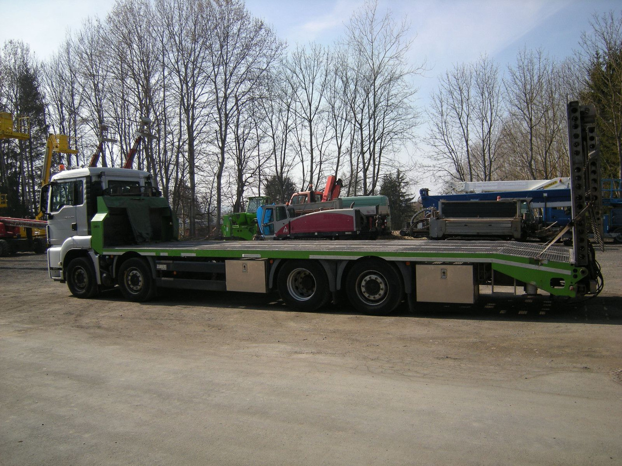 MAN 35.400, Zanner Plateau, Rampen, Winde - Евакуатор: фото 5 MAN 35.400, Zanner Plateau, Rampen, Winde - Евакуатор: фото 5