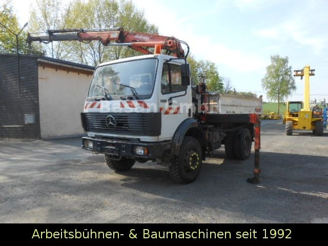 Mercedes-Benz MB 1717 AK Kipper Allrad mit Kran Atlas 100.1 Mercedes-Benz MB 1717 AK Kipper Allrad mit Kran Atlas 100.1 - Самоскид вантажівка, Вантажівка з маніпулятором: фото 4 Mercedes-Benz MB 1717 AK Kipper Allrad mit Kran Atlas 100.1 Mercedes-Benz MB 1717 AK Kipper Allrad mit Kran Atlas 100.1 - Самоскид вантажівка, Вантажівка з маніпулятором: фото 4