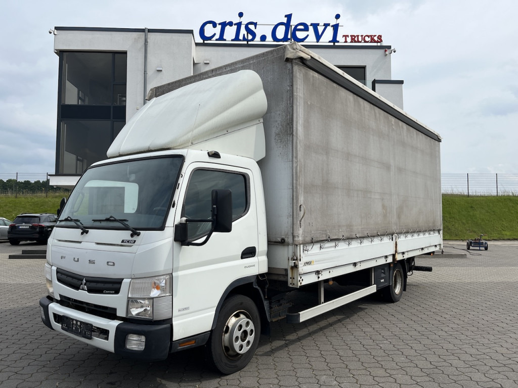 FUSO Canter 7C18 4x2 Ladebordwand - Тентований фургон: фото 1 FUSO Canter 7C18 4x2 Ladebordwand - Тентований фургон: фото 1