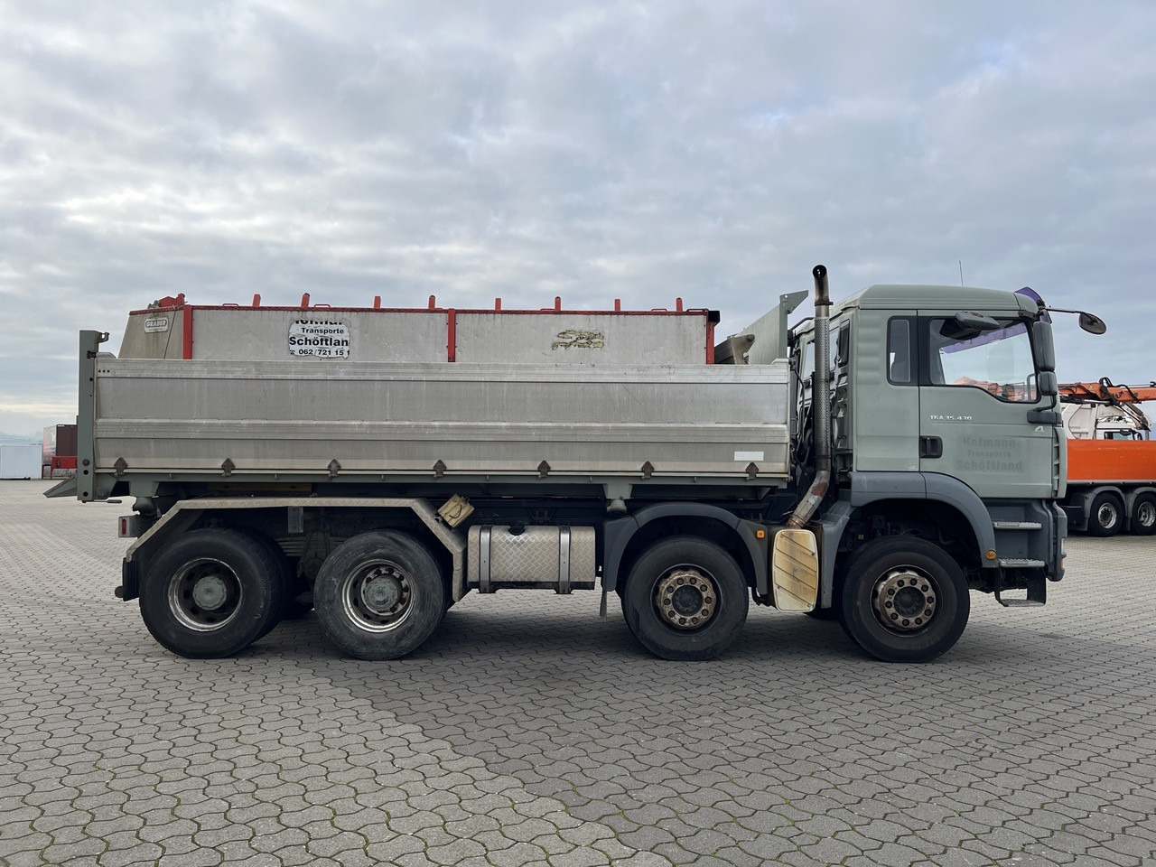 Самоскид вантажівка MAN 35.430 8x4    Intarder   Analog Tacho   Bordmatik: фото 8