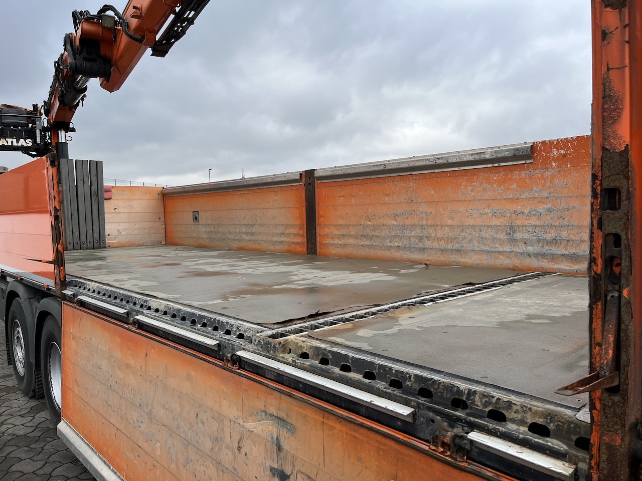 MAN TGX 26.480 6x2 Atlas 145.2 Baustoff - Вантажівка з маніпулятором, Бортова вантажівка/ Платформа: фото 5 MAN TGX 26.480 6x2 Atlas 145.2 Baustoff - Вантажівка з маніпулятором, Бортова вантажівка/ Платформа: фото 5