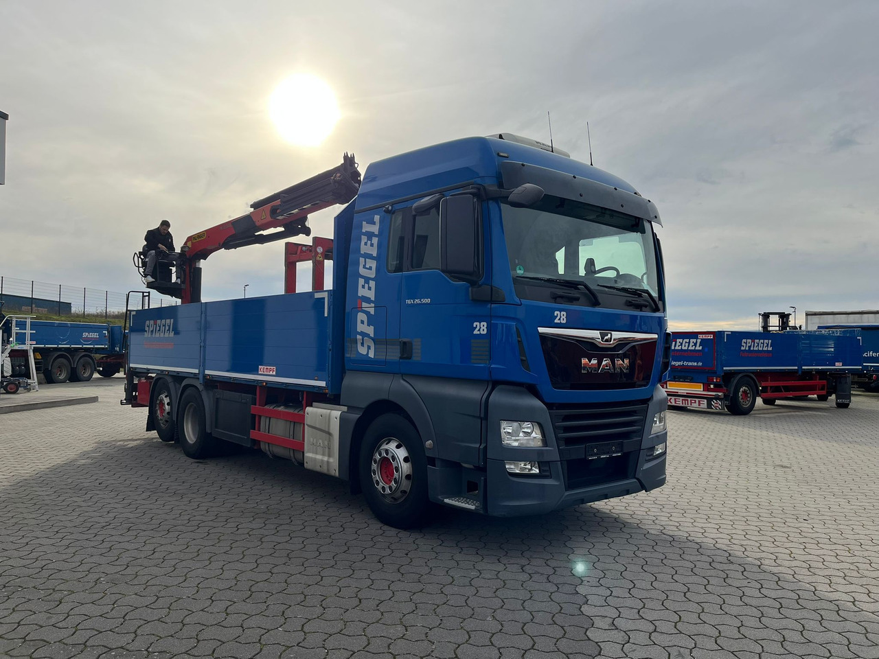 MAN TGX 26.500 6x2 Palfinger 18001 SLD 3 Baustoff - Вантажівка з маніпулятором, Бортова вантажівка/ Платформа: фото 3 MAN TGX 26.500 6x2 Palfinger 18001 SLD 3 Baustoff - Вантажівка з маніпулятором, Бортова вантажівка/ Платформа: фото 3
