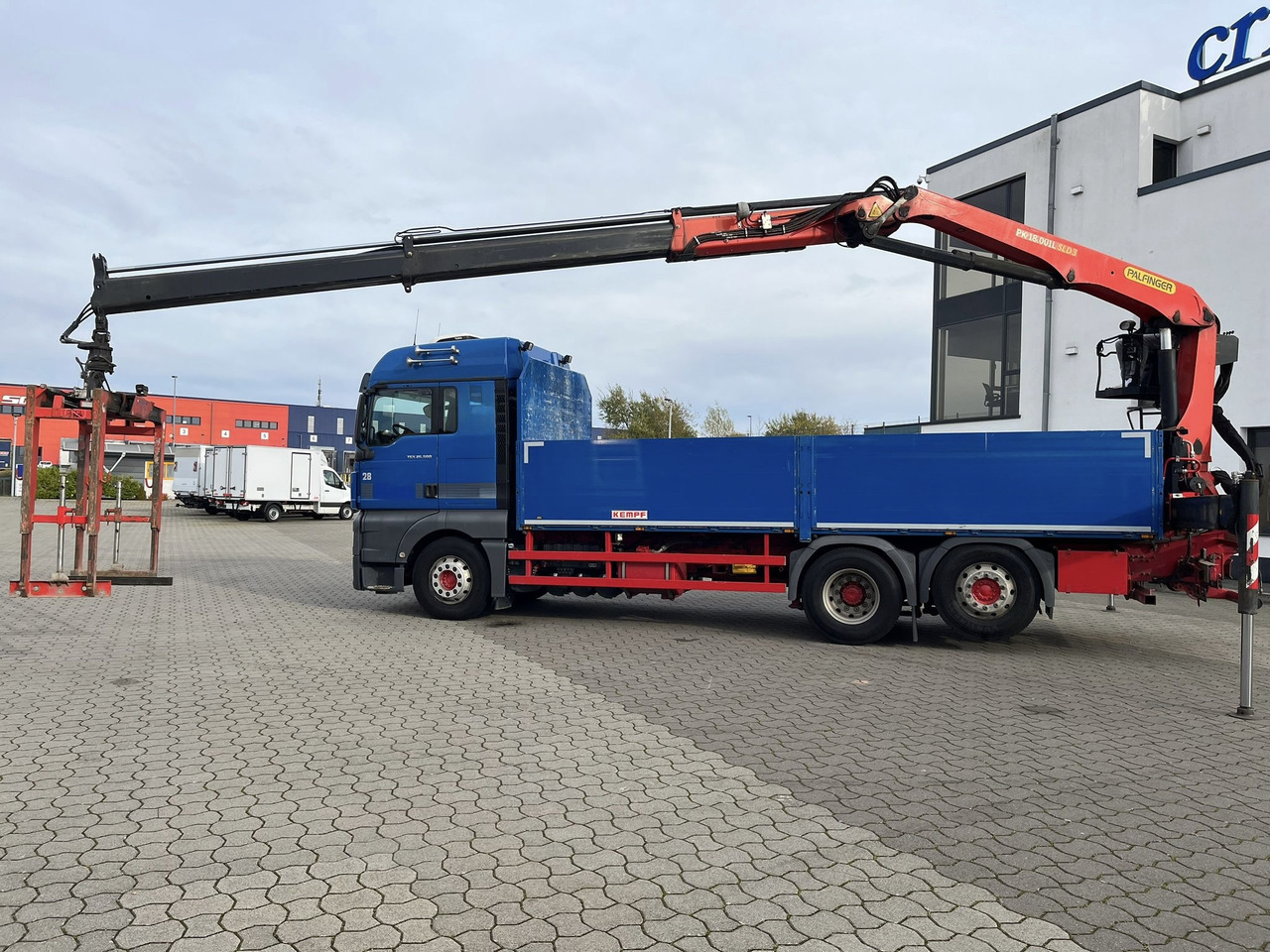 MAN TGX 26.500 6x2 Palfinger 18001 SLD 3 Baustoff - Вантажівка з маніпулятором, Бортова вантажівка/ Платформа: фото 2 MAN TGX 26.500 6x2 Palfinger 18001 SLD 3 Baustoff - Вантажівка з маніпулятором, Бортова вантажівка/ Платформа: фото 2