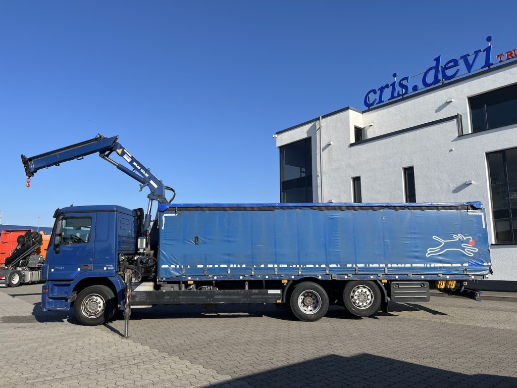 Mercedes-Benz 2541 6x2 Atlas 135.2E Pritsche 8,20 m Ausziehbar - Тентована вантажівка, Вантажівка з маніпулятором: фото 5 Mercedes-Benz 2541 6x2 Atlas 135.2E Pritsche 8,20 m Ausziehbar - Тентована вантажівка, Вантажівка з маніпулятором: фото 5