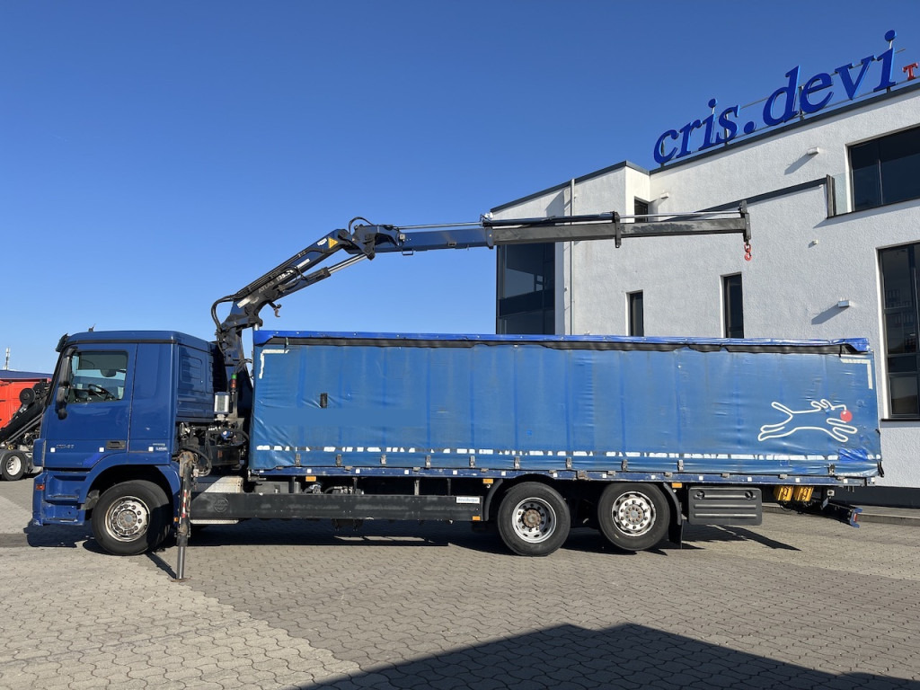 Mercedes-Benz 2541 6x2 Atlas 135.2E Pritsche 8,20 m Ausziehbar - Тентована вантажівка, Вантажівка з маніпулятором: фото 4 Mercedes-Benz 2541 6x2 Atlas 135.2E Pritsche 8,20 m Ausziehbar - Тентована вантажівка, Вантажівка з маніпулятором: фото 4