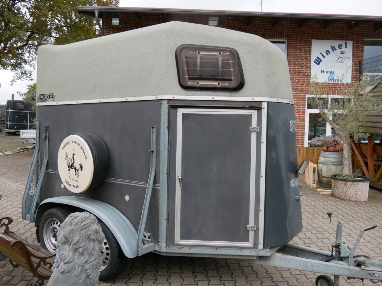 Böckmann Duo  mit Sattelkammer - Для перевезення худоби причіп: фото 2 Böckmann Duo  mit Sattelkammer - Для перевезення худоби причіп: фото 2