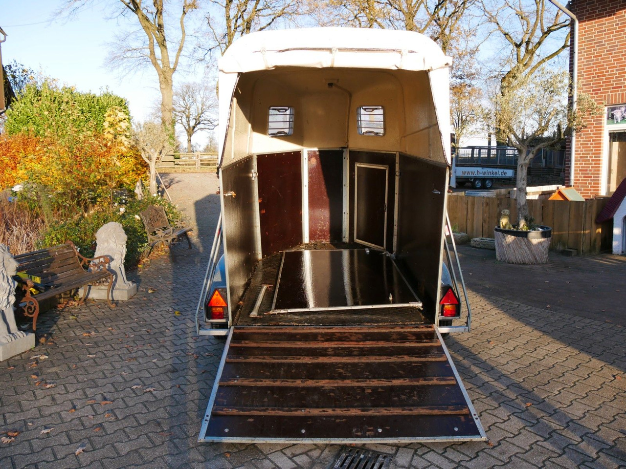 Holz Poly 2 Pferde - Для перевезення худоби причіп: фото 3 Holz Poly 2 Pferde - Для перевезення худоби причіп: фото 3