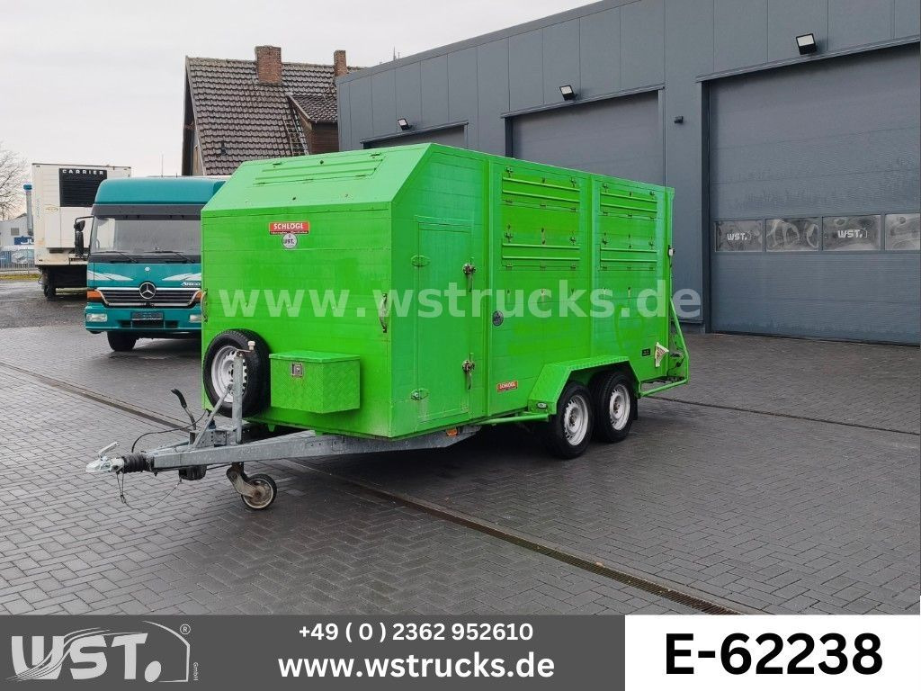 Schlögl Viehanhänger 3.500kg - Для перевезення худоби причіп: фото 1 Schlögl Viehanhänger 3.500kg - Для перевезення худоби причіп: фото 1