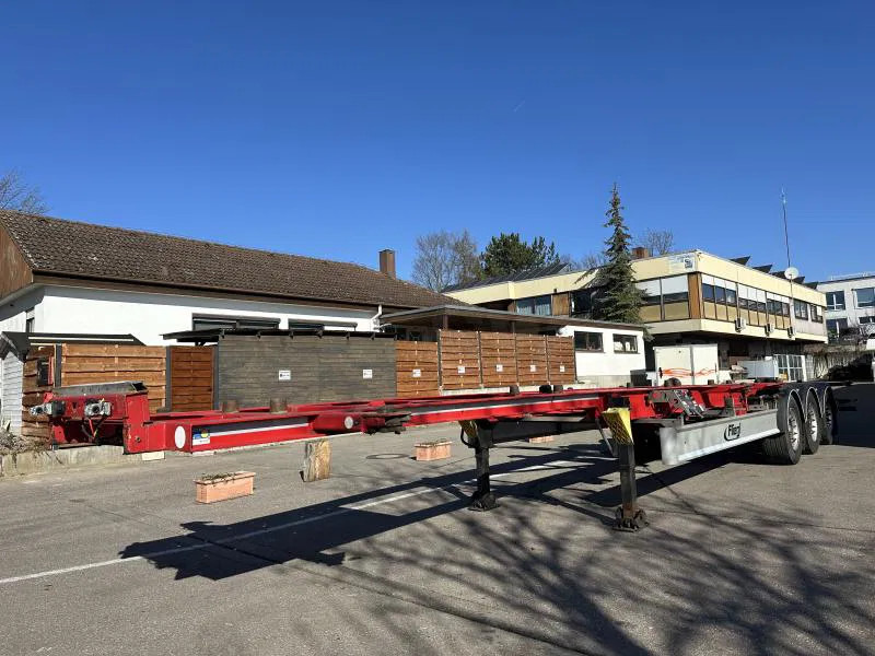 Fliegl 15 m extralang.Containerchassis f. 2 Wechselbrücke 15 m extralang.Containerchassis f. 2 Wechselbrücken - Контейнеровоз/ Змінний кузов напівпричіп: фото 2 Fliegl 15 m extralang.Containerchassis f. 2 Wechselbrücke 15 m extralang.Containerchassis f. 2 Wechselbrücken - Контейнеровоз/ Змінний кузов напівпричіп: фото 2
