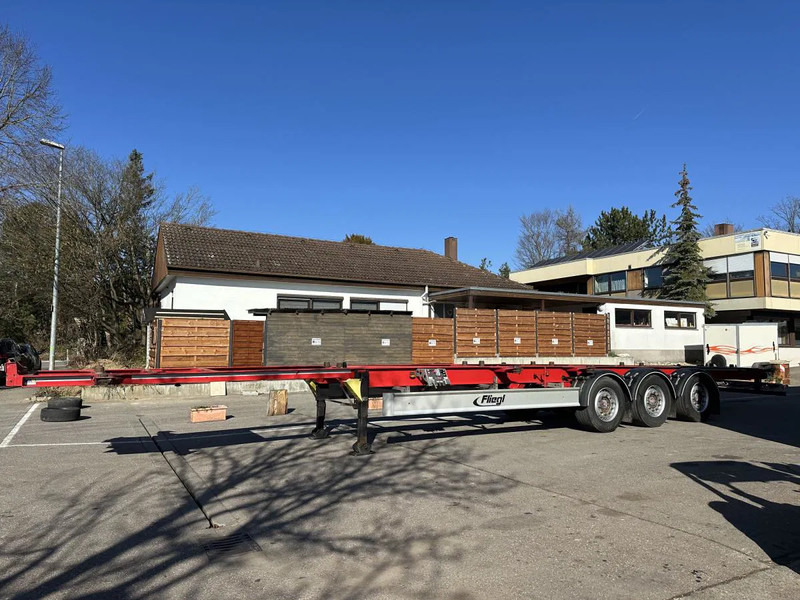 Fliegl 15 m extralang.Containerchassis f. 2 Wechselbrücke 15 m extralang.Containerchassis f. 2 Wechselbrücken - Контейнеровоз/ Змінний кузов напівпричіп: фото 1 Fliegl 15 m extralang.Containerchassis f. 2 Wechselbrücke 15 m extralang.Containerchassis f. 2 Wechselbrücken - Контейнеровоз/ Змінний кузов напівпричіп: фото 1