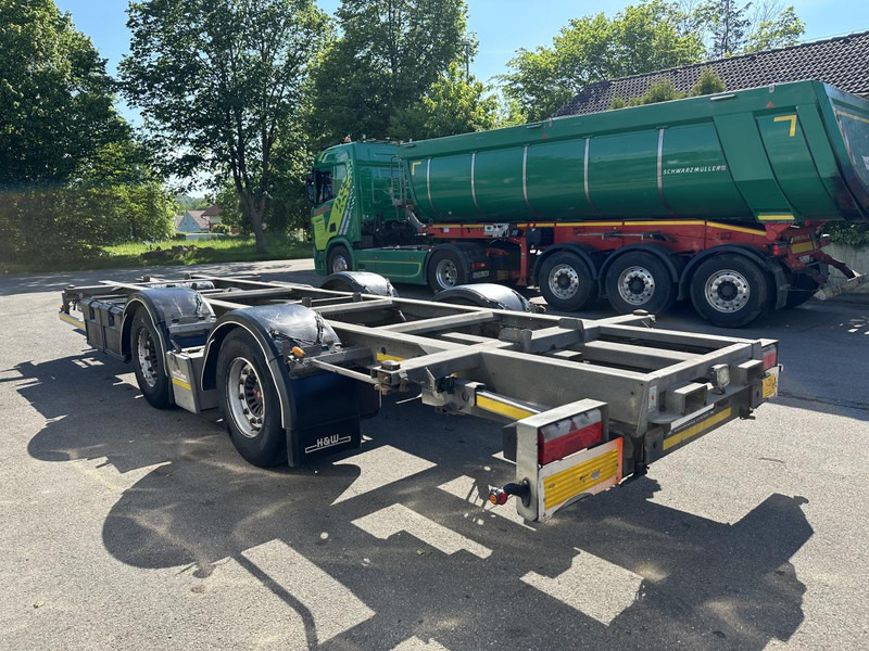 H&W 4 x Tandem Lafette MEGA verzinkt Mitnahmestapl. 7. 3 x Tandem Lafette MEGA verzinkt Mitnahmestapl. 7.82 m - Контейнеровоз/ Змінний кузов причіп: фото 4 H&W 4 x Tandem Lafette MEGA verzinkt Mitnahmestapl. 7. 3 x Tandem Lafette MEGA verzinkt Mitnahmestapl. 7.82 m - Контейнеровоз/ Змінний кузов причіп: фото 4