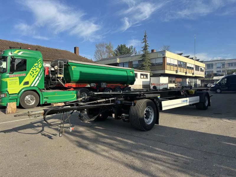 Krone 10 x Jumbo Lafette deutsche Anh. TÜV NEU! 10 x Jumbo Lafette deutsche Anh. TÜV NEU! - Контейнеровоз/ Змінний кузов причіп: фото 2 Krone 10 x Jumbo Lafette deutsche Anh. TÜV NEU! 10 x Jumbo Lafette deutsche Anh. TÜV NEU! - Контейнеровоз/ Змінний кузов причіп: фото 2